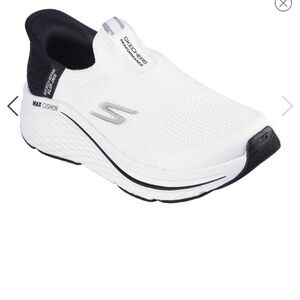 Skechers Women’s White Slip-On Performance tennis 
Very Clean. Like New!